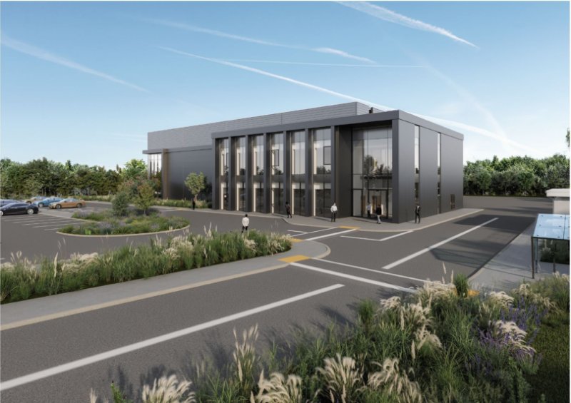 Advance Building Solution of c.3,239 m² on a site area of c.0.97 hectares