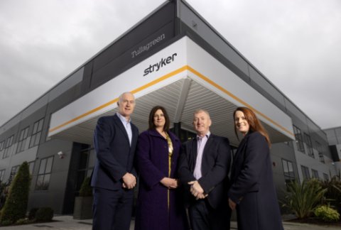Stryker launches its Tullagreen Training Centre of Excellence