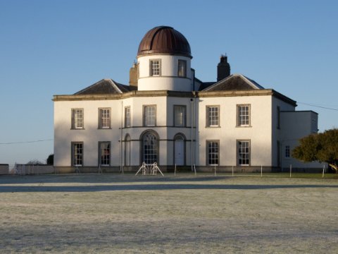 First step in Dunsink Observatory, Birr Castle UNESCO World Heritage status